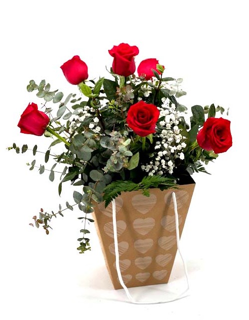 ROSAS CAJA CORAZONES