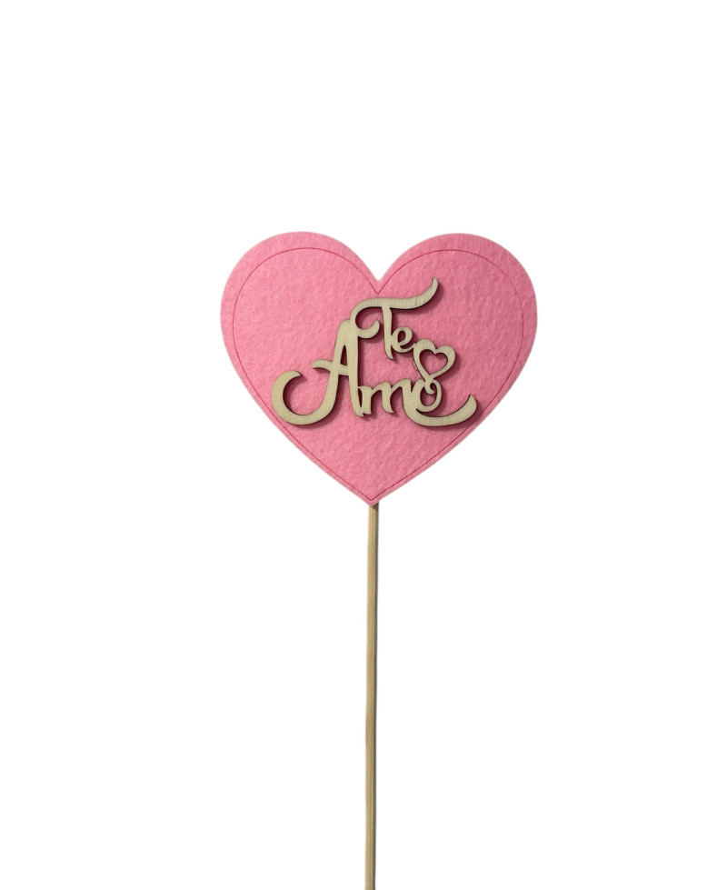 PIC CORAZON ROSA